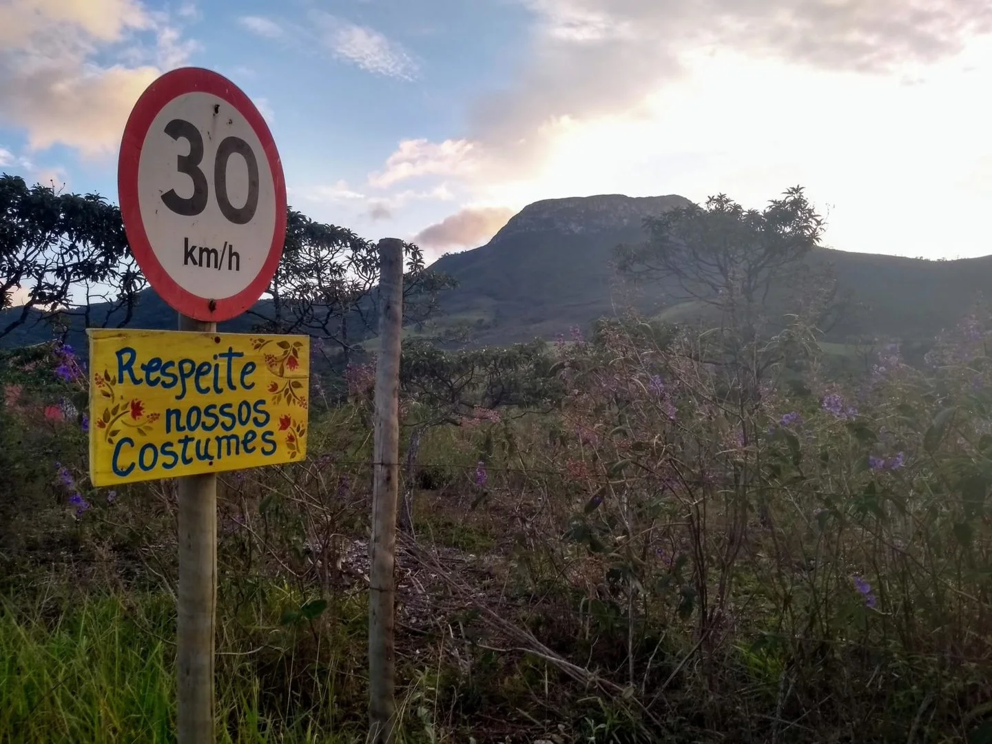 O que esperamos do visitante